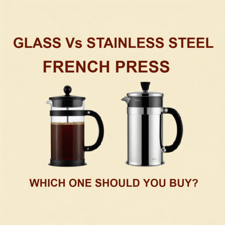 glass vs stainless steel French press