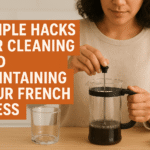 simple hacks for cleaning and maintaining your french press