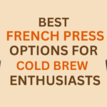 best French press options for cold brew coffee