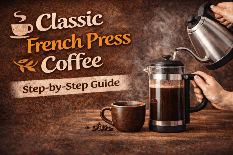classic French press coffee recipe