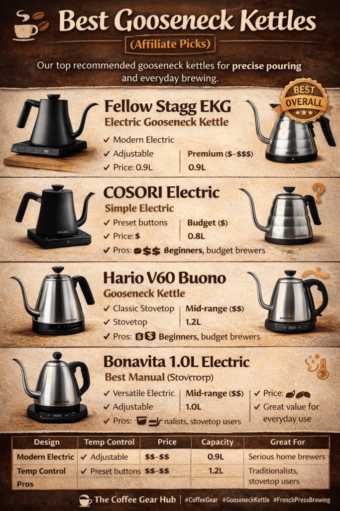 best electric gooseneck kettles