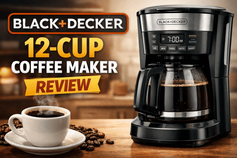 black-decker digital coffee maker programmable