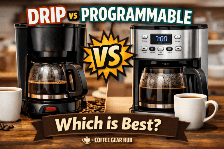 drip Vs programmable coffee maker