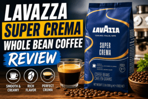 Lavazza super crema whole bean coffee