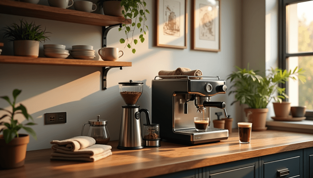 affordable home espresso setup