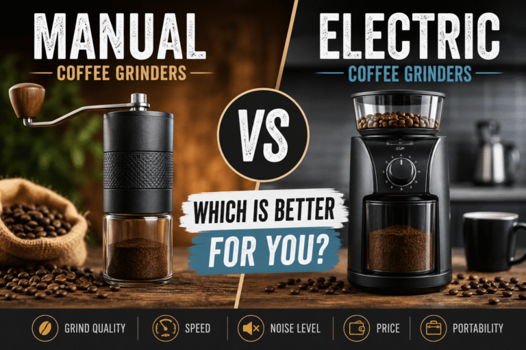 manual vs electric coffee grinders- which is better